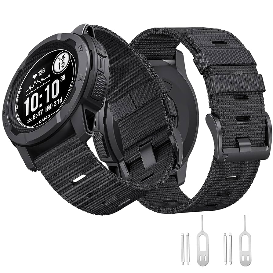Garmin　instict tide black Garmin Instinct Solar Surf, Solar-powered Rugged Outdoor